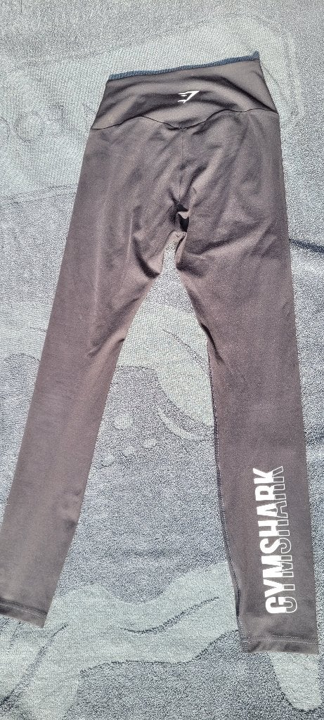 GYMSHARK zwarte sportlegging sport legging maat S zgan, Kleding | Dames, Zwart, Ophalen of Verzenden, Maat 36 (S), Gymshark