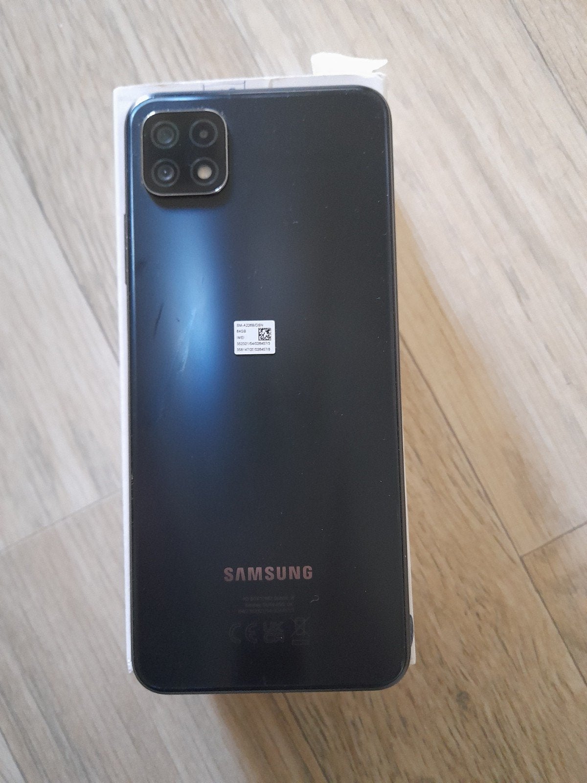 Samsung Galaxy A22 5G Zwart - Zo goed als nieuw, Telecommunicatie, Mobiele telefoons | Samsung, Zwart, Touchscreen, Ophalen of Verzenden