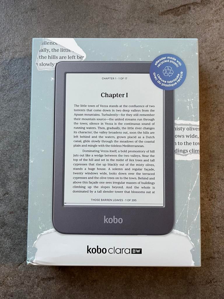 Kobo Clara BW e-Reader + Cover, Bluetooth, 6 inch of minder, Kobo, Ophalen of Verzenden