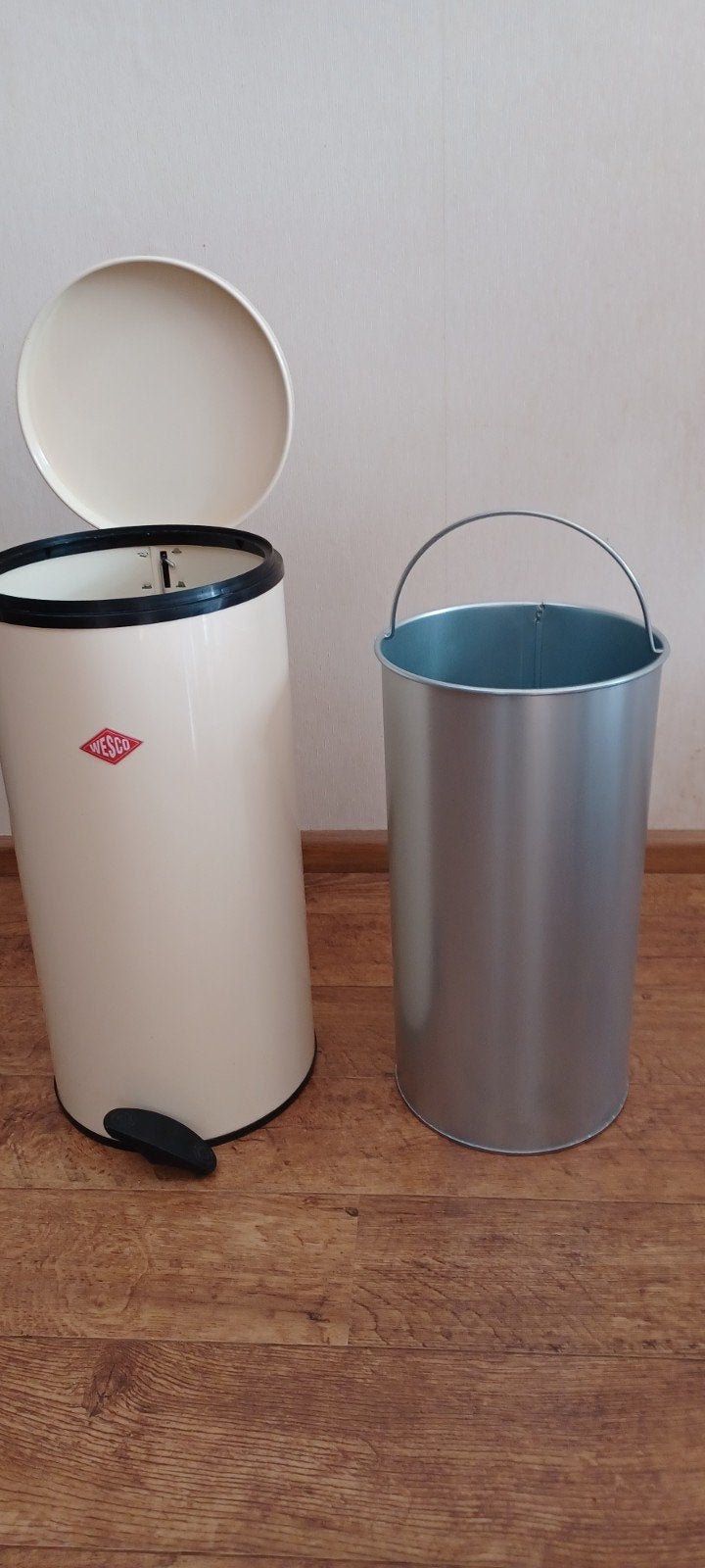 Wesco afvalemmer nieuw., Huis en Inrichting, Kunststof, Met pedaal, 50 tot 75 cm, Nieuw
