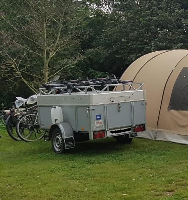 Saris KL75 Ongeremd bagagewagen met Fietsendragers, Ophalen of Verzenden, Gebruikt