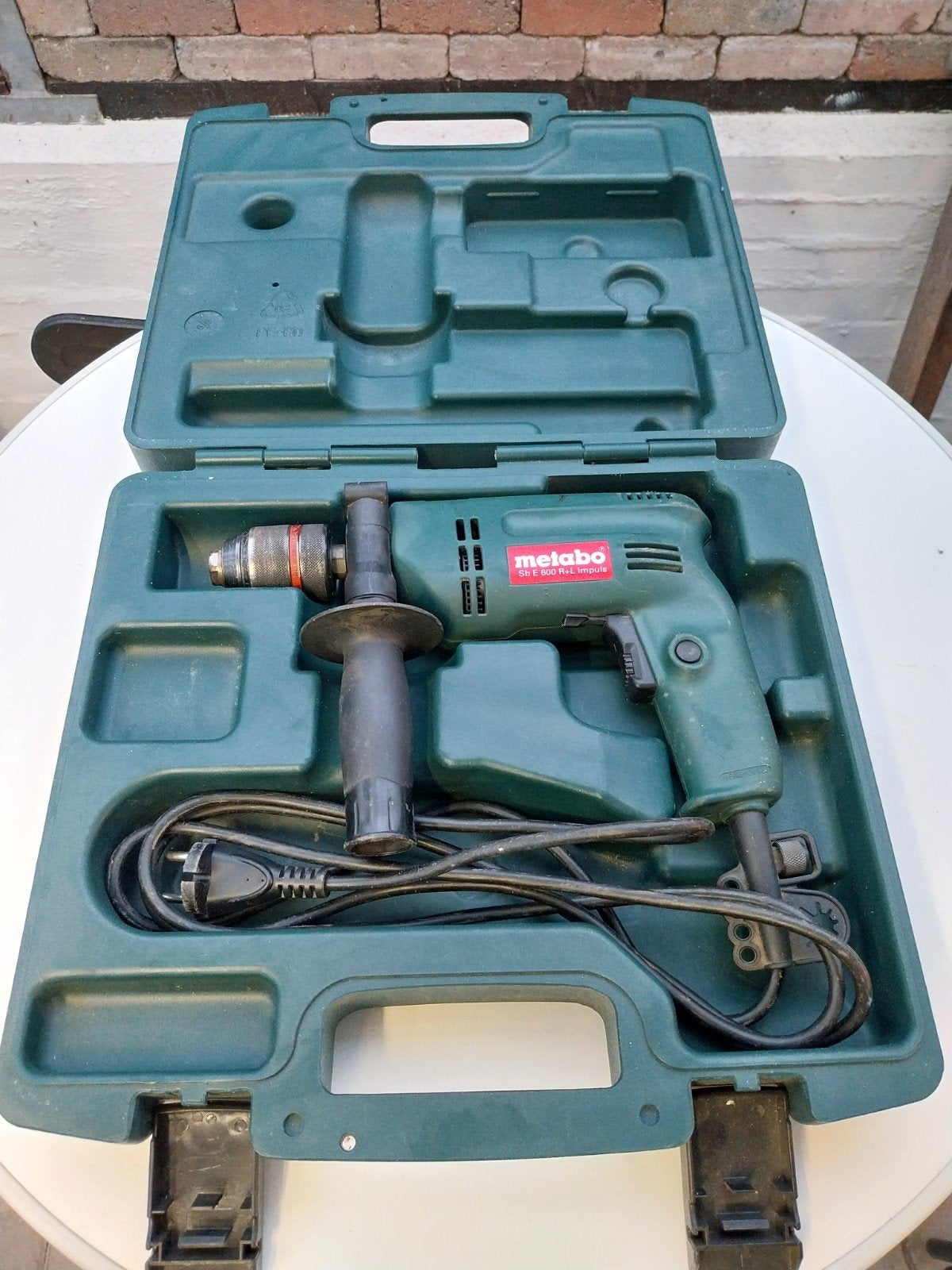 Metabo Klopboormachine Sb E 600 R+L Impuls, Klopboormechanisme, Ophalen, Boormachine, Gebruikt