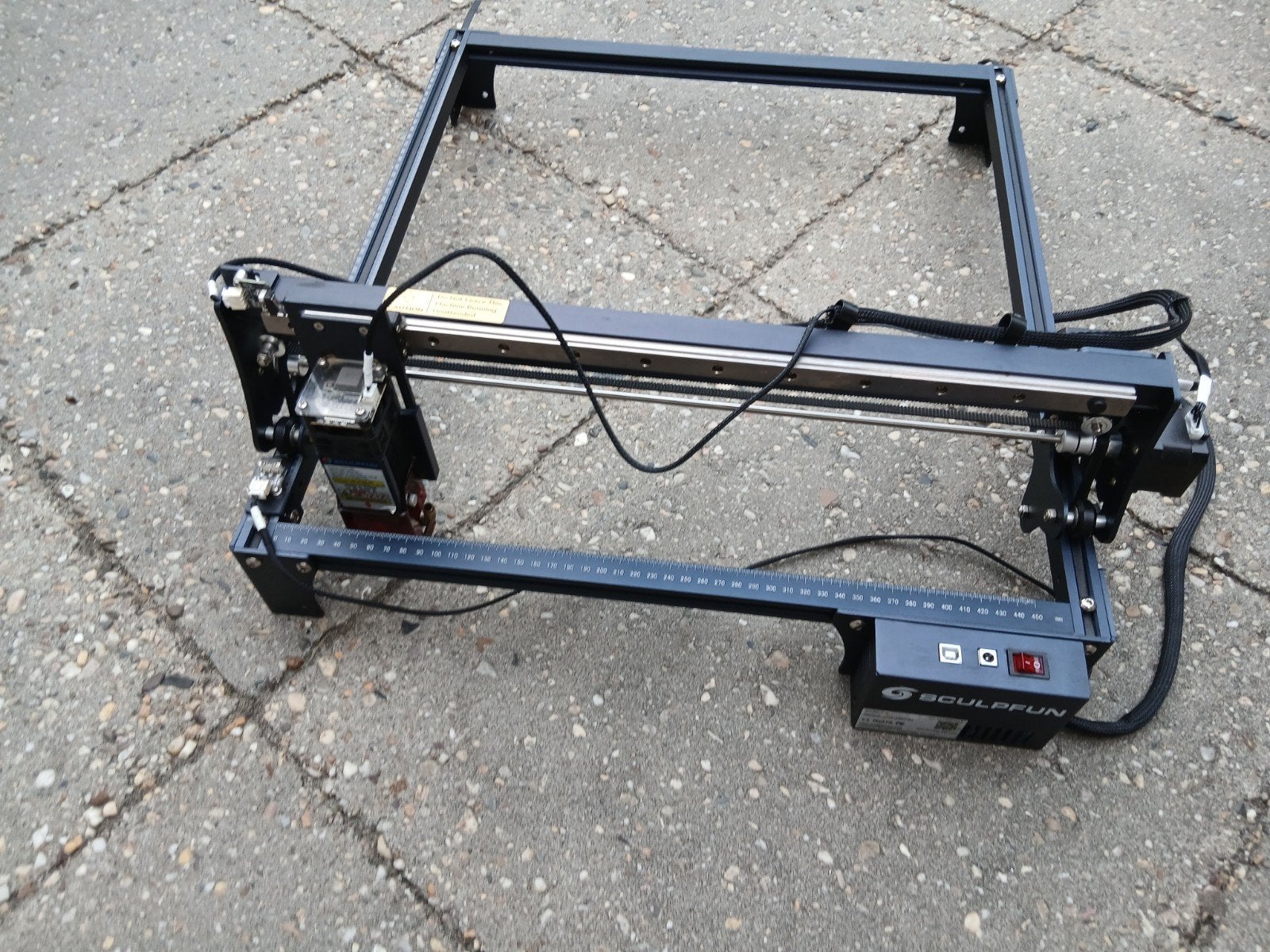 Sculpfun s30 graveermachine, Ophalen of Verzenden, Gebruikt