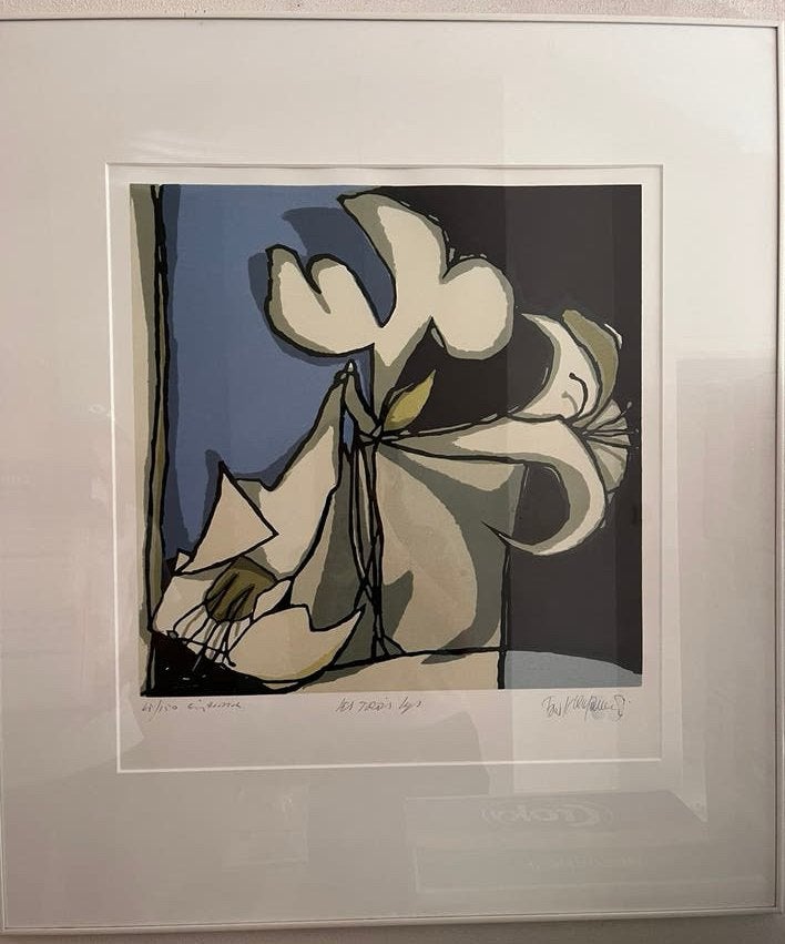 Fon Klement – Les Trois Lys schilderij, Origineel, Ophalen, Dieren en Natuur
