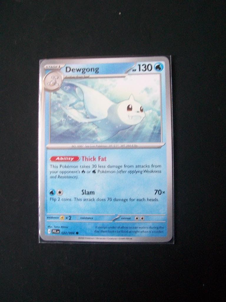 2278. Nieuwe Pokemon Kaart DEWGONG HP 130 (022/094), Verzenden, Nieuw, Losse kaart