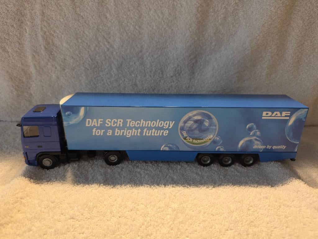 Daf SCR technology 1:50 lion toys, Ophalen of Verzenden, Gebruikt, Bus of Vrachtwagen, Lion Toys