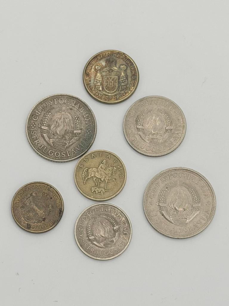 Joegoslavië & Servië munten set, Ophalen of Verzenden, Joegoslavië
