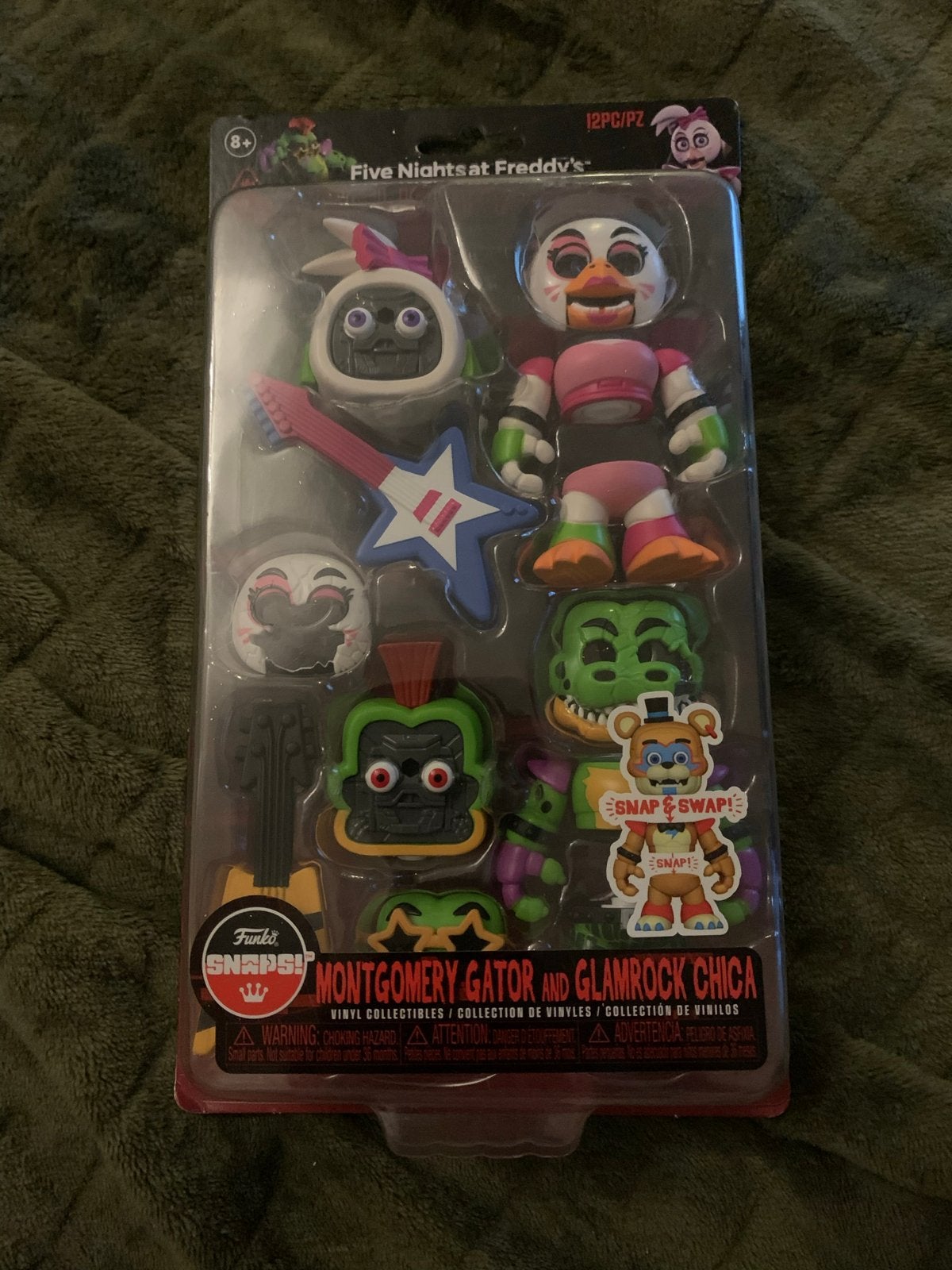 FNAF Funko SNAPS! Montgomery Gator & Glamrock Chica, Verzenden, Nieuw