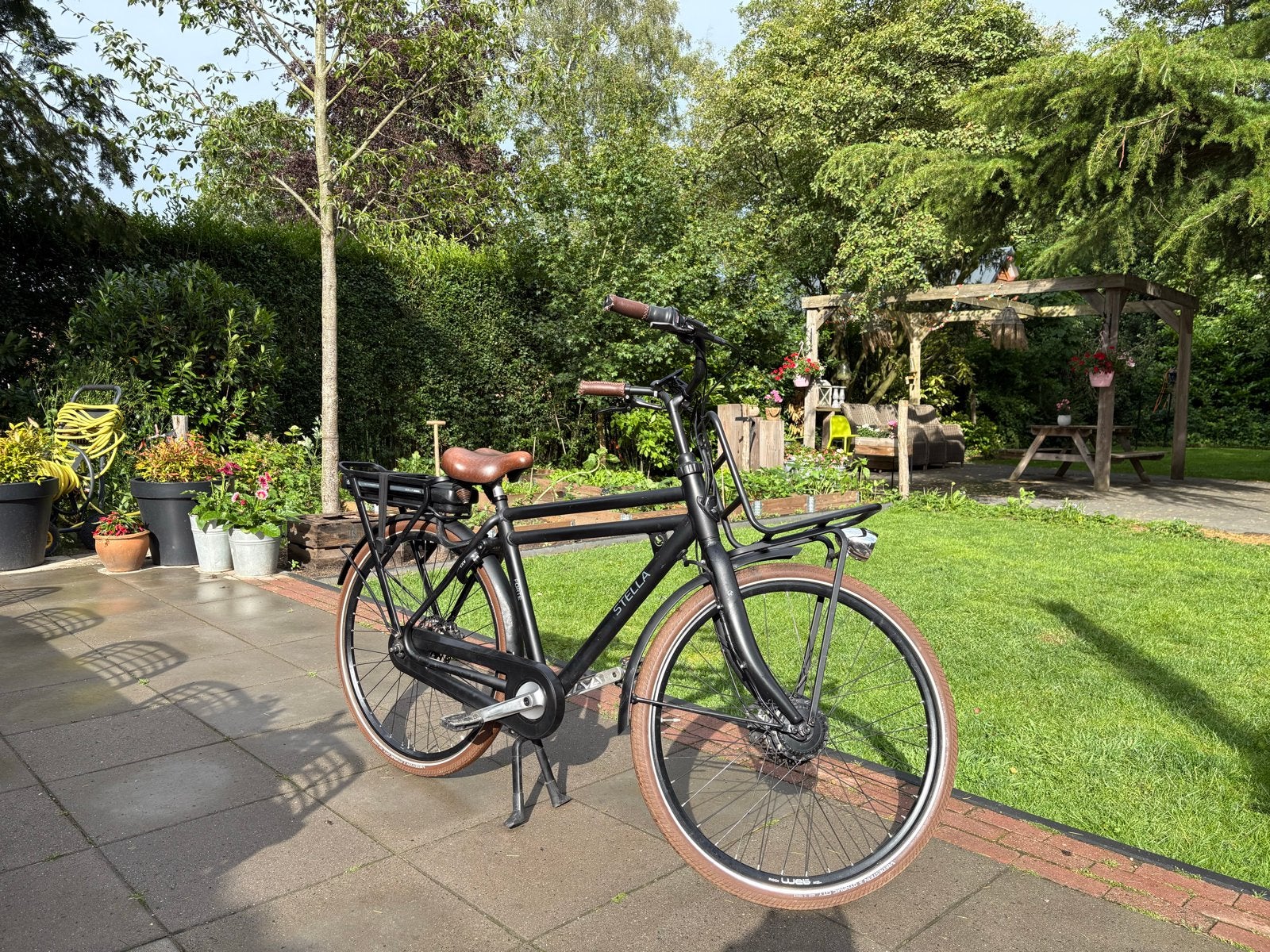 Stella Forte E-bike - Nieuwe accu, 7 versnellingen, schijfre, Gebruikt, 51 tot 55 cm, 50 km per accu of meer, Ophalen