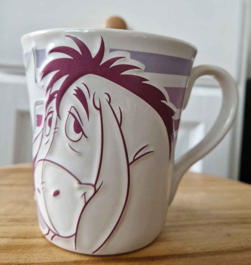 Disney Store / Eeyore beker z.g.a.n., Verzamelen, Disney, Ophalen of Verzenden, Winnie de Poeh of vrienden, Zo goed als nieuw