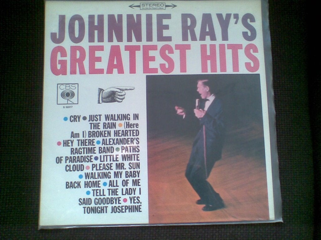 LP - Johnny Ray - Greatest Hits, Ophalen of Verzenden, Zo goed als nieuw, Pop, LP