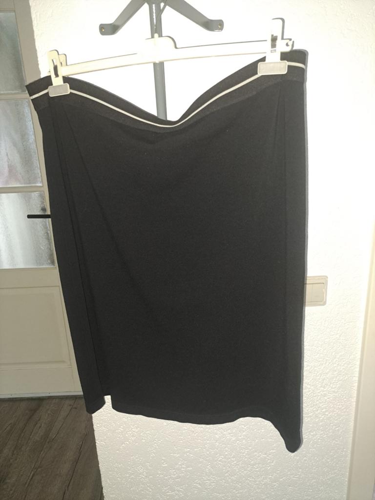 Gerry Weber mooie zwarte rok, maat 46, Zwart, Maat 46/48 (XL) of groter, Ophalen of Verzenden, Zo goed als nieuw