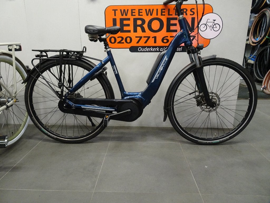 Velo de Ville AEB400 elektrische fiets 28 inch 50 cm frame, Velo de Ville, Versnellingen, Zo goed als nieuw, Schijfrem