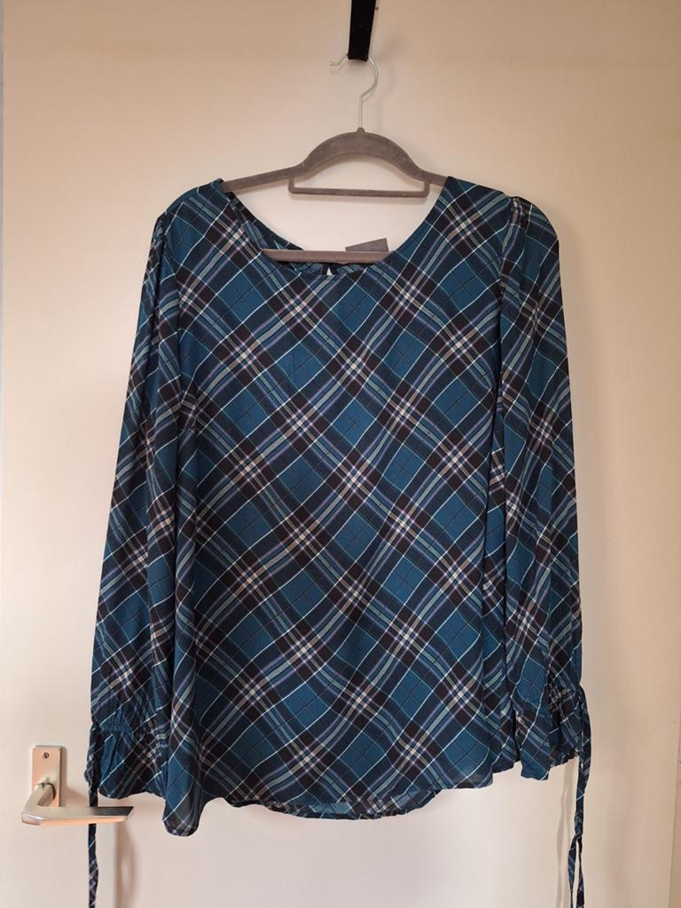 Geruite blouse, Yessica, Ophalen of Verzenden, Gedragen, Maat 42/44 (L)