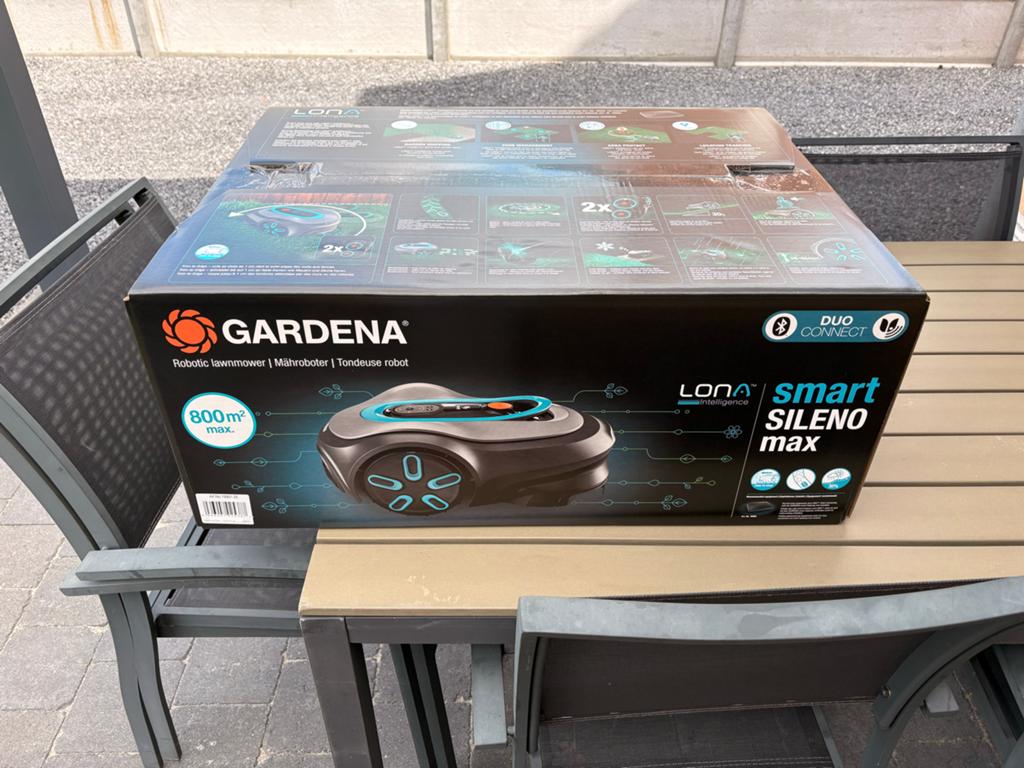 Gardena Smart SILENO max robotmaaier 800m², Ophalen, Nieuw, Minder dan 30 cm, Accu-grasmaaier