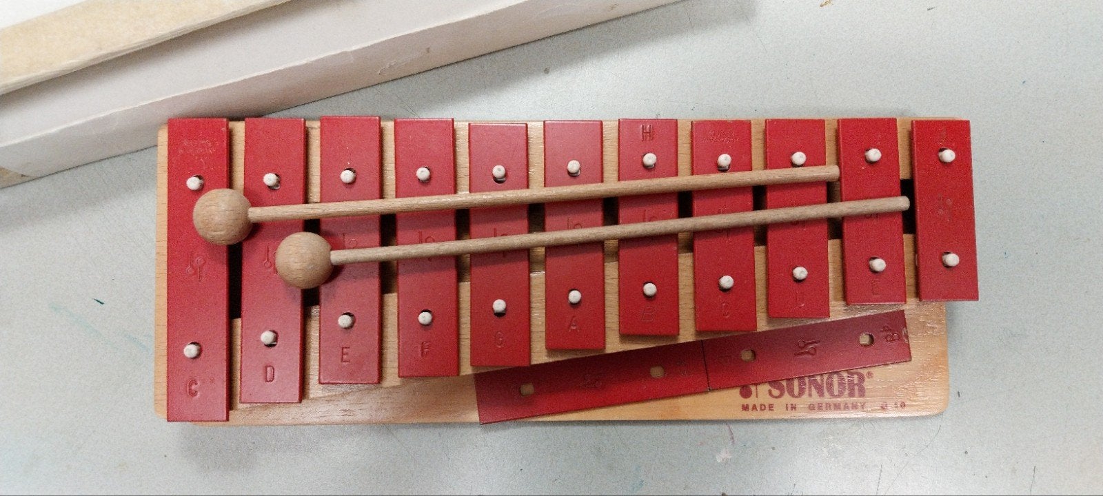Sonor Percussion Glockenspiel - Vintage Xylofoon, Ophalen of Verzenden, Gebruikt, Overige soorten