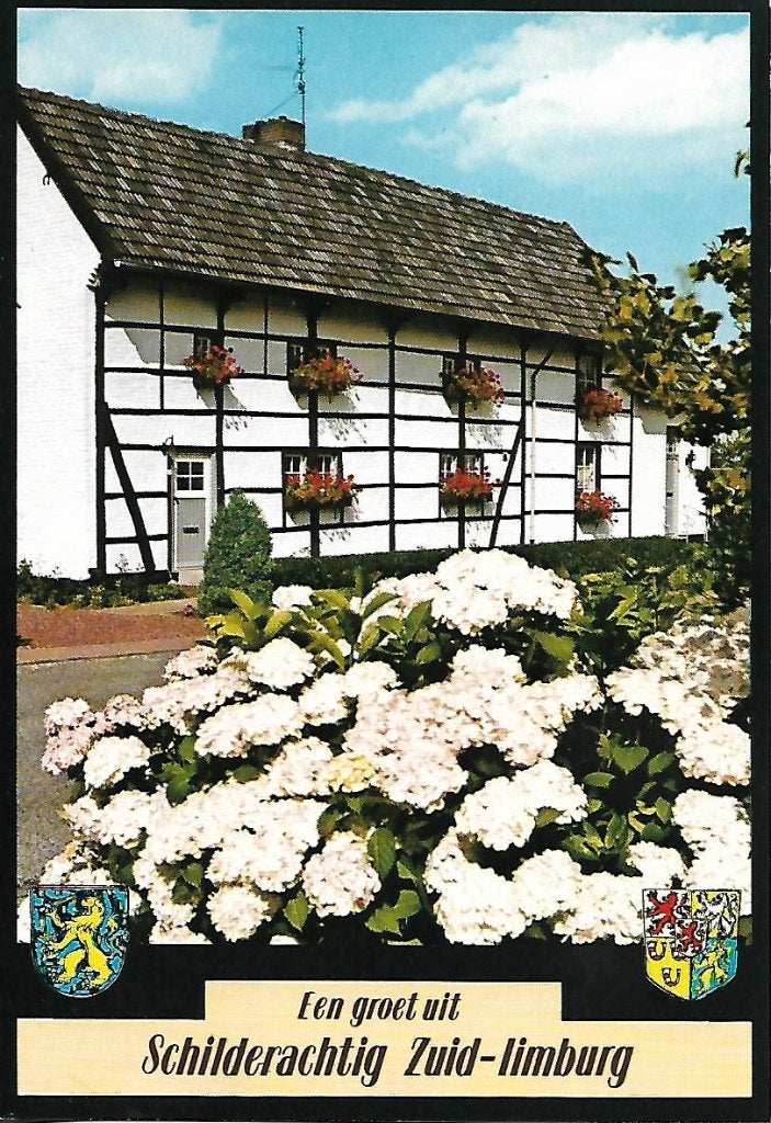 Limburg- -Vakwerkhuis., Verzamelen, Verzenden, 1980 tot heden, Gelopen, Limburg