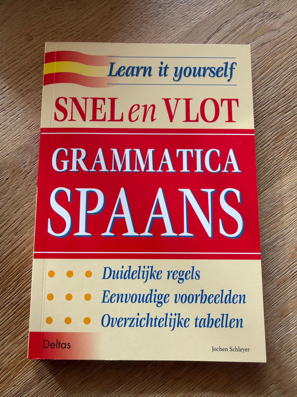 Learn it yourself: Snel en Vlot Grammatica Spaans, Ophalen of Verzenden, Zo goed als nieuw, Non-fictie