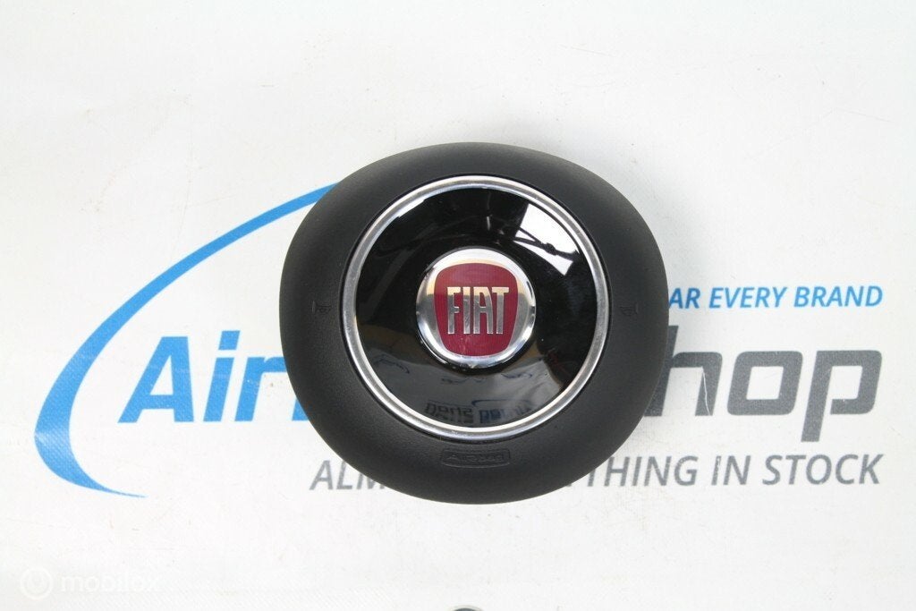 Airbag set - Dashboard zwart Fiat 500 (2016-heden), Gebruikt, Ophalen of Verzenden