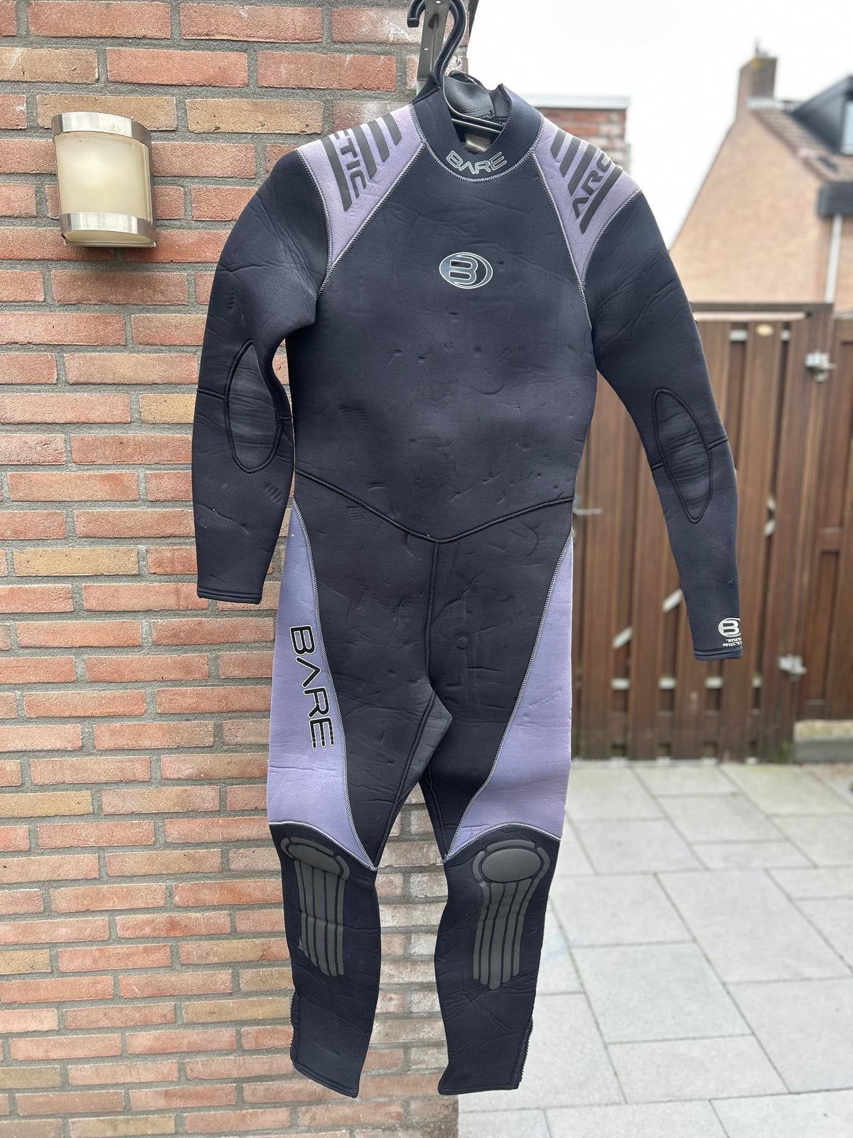Duikpak Bare Artic 2 delig 7 mm maat XL, Watersport en Boten, Ophalen of Verzenden, Gebruikt, Duikpak