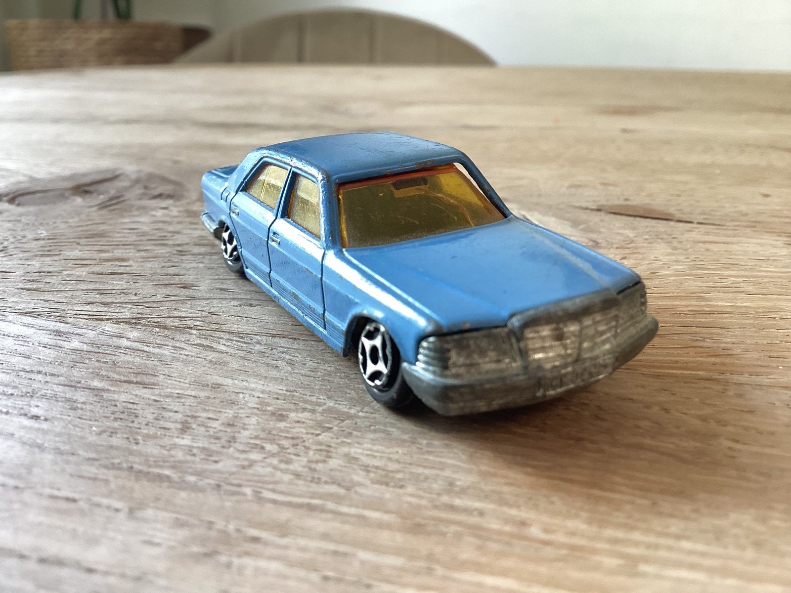 Norev Mini-Jet Mercedes 280 SE W108 Made in France Jaren 70, Ophalen of Verzenden, Gebruikt, Auto
