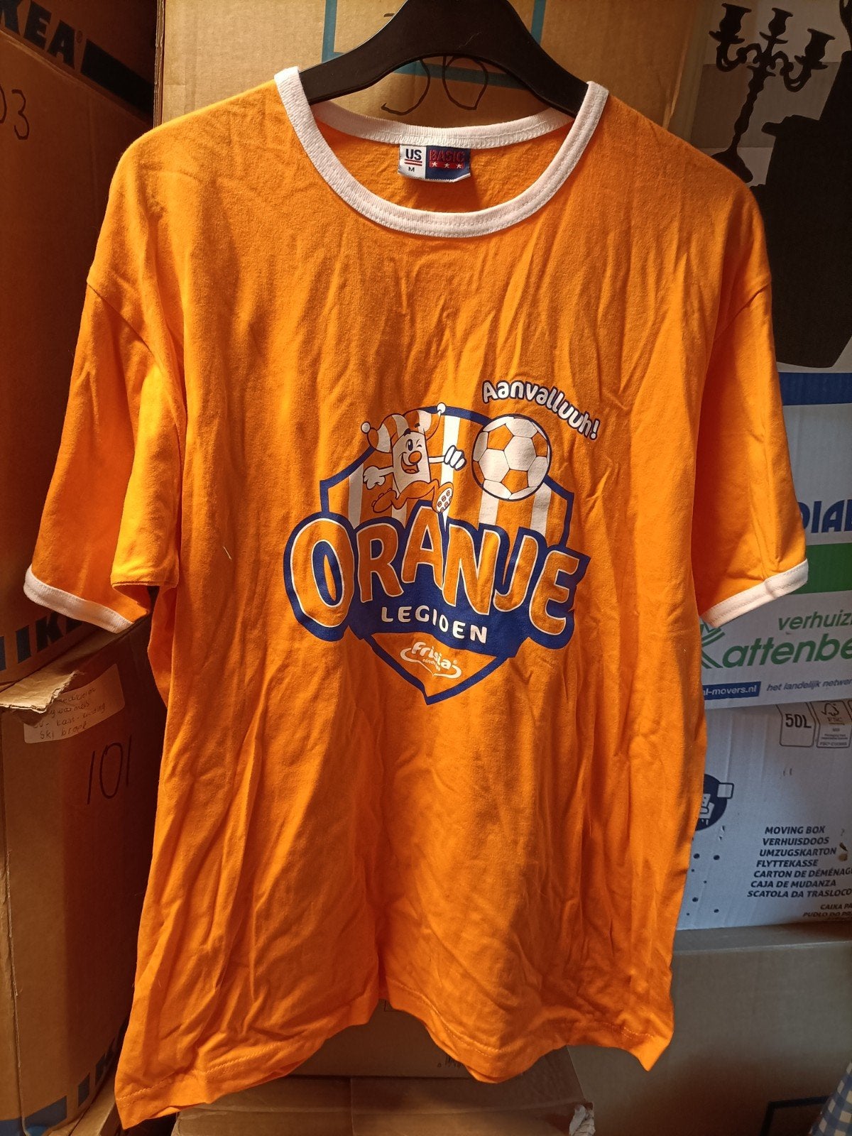 Oranje legioen t-shirt Frisia snoep nieuw maat M, Ophalen of Verzenden, Nieuw, Maat 52/54 (L), Oranje