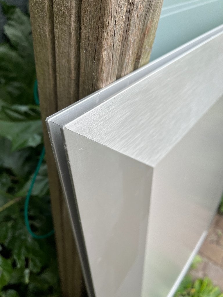 7 Aluminium Wissellijsten voor binnen en buiten, Ophalen, Gebruikt, Metaal of Aluminium, 75 cm of meer