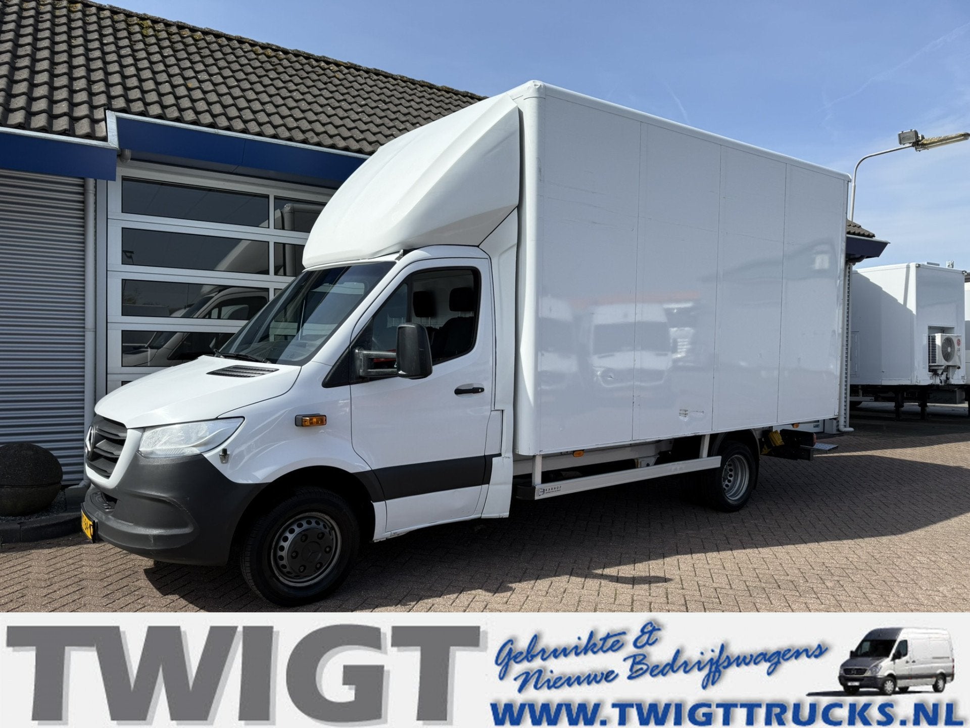 Mercedes-Benz Sprinter 516 CDI Bakwagen Euro 6/MBUX 7, Auto's, Bestelauto's, Bedrijf, Te koop, Achteruitrijcamera, Airconditioning