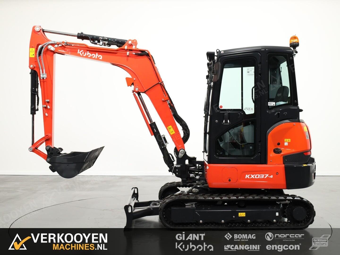 2026 Kubota KX037-4 Hi-Spec ADV1132, Graafmachine