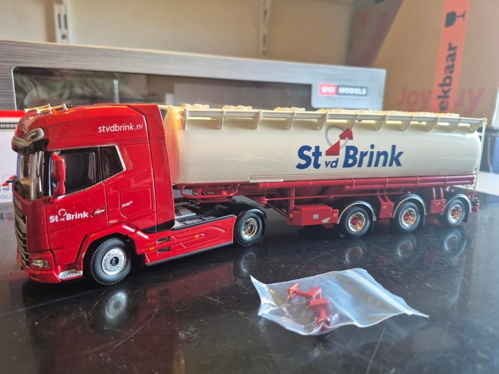 Daf xg+ st vd brink ermelo, Hobby en Vrije tijd, Modelauto's | 1:50, Ophalen of Verzenden, Nieuw, Bus of Vrachtwagen, Wsi