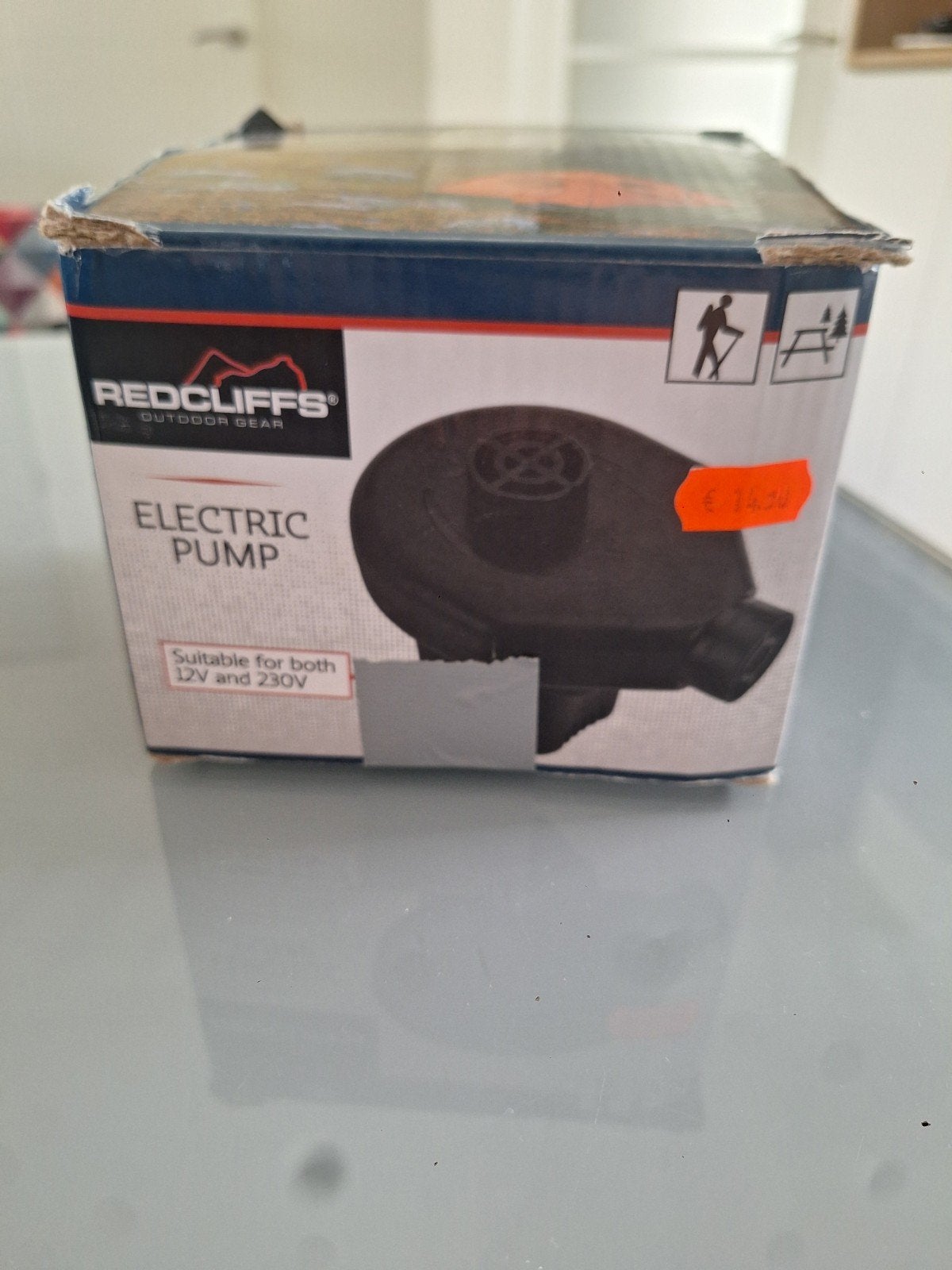 luchtbedpomp electrisch, Ophalen of Verzenden, Gebruikt, Elektrisch