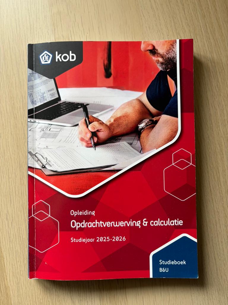Opdrachtverwerving & calculatie, Boeken, Ophalen of Verzenden, Zo goed als nieuw