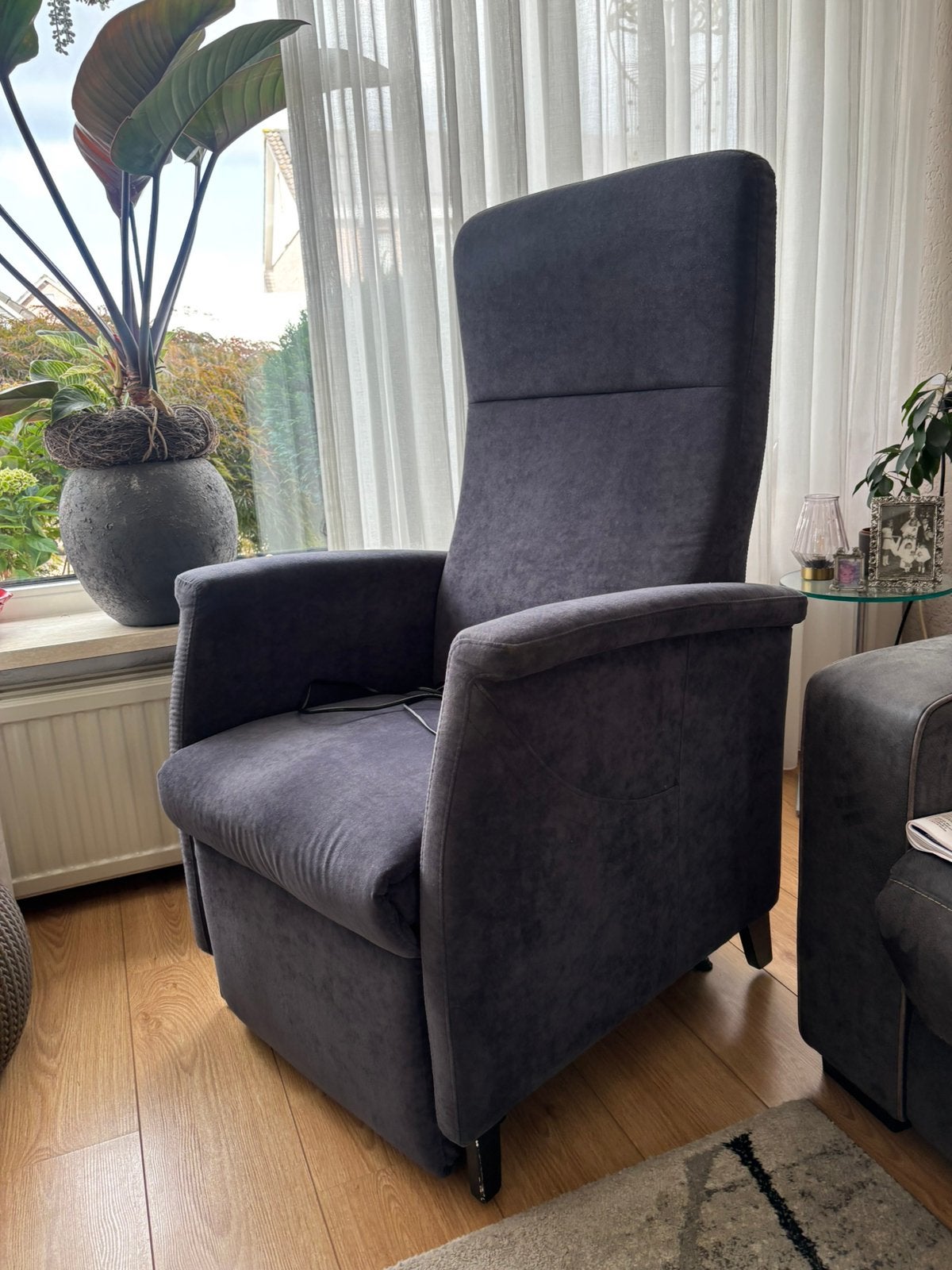 Fitform 580 Sta op stoel, Huis en Inrichting, Ophalen, 75 tot 100 cm, Zo goed als nieuw, Stof