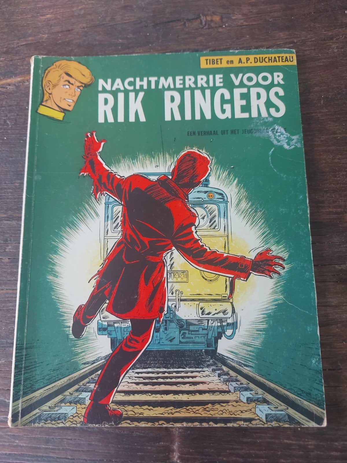 Rik Ringers nachtmerrie voor Rik Ringers 1970, Gelezen, Eén stripboek, Ophalen of Verzenden, Tibet en A.P. Duchateau
