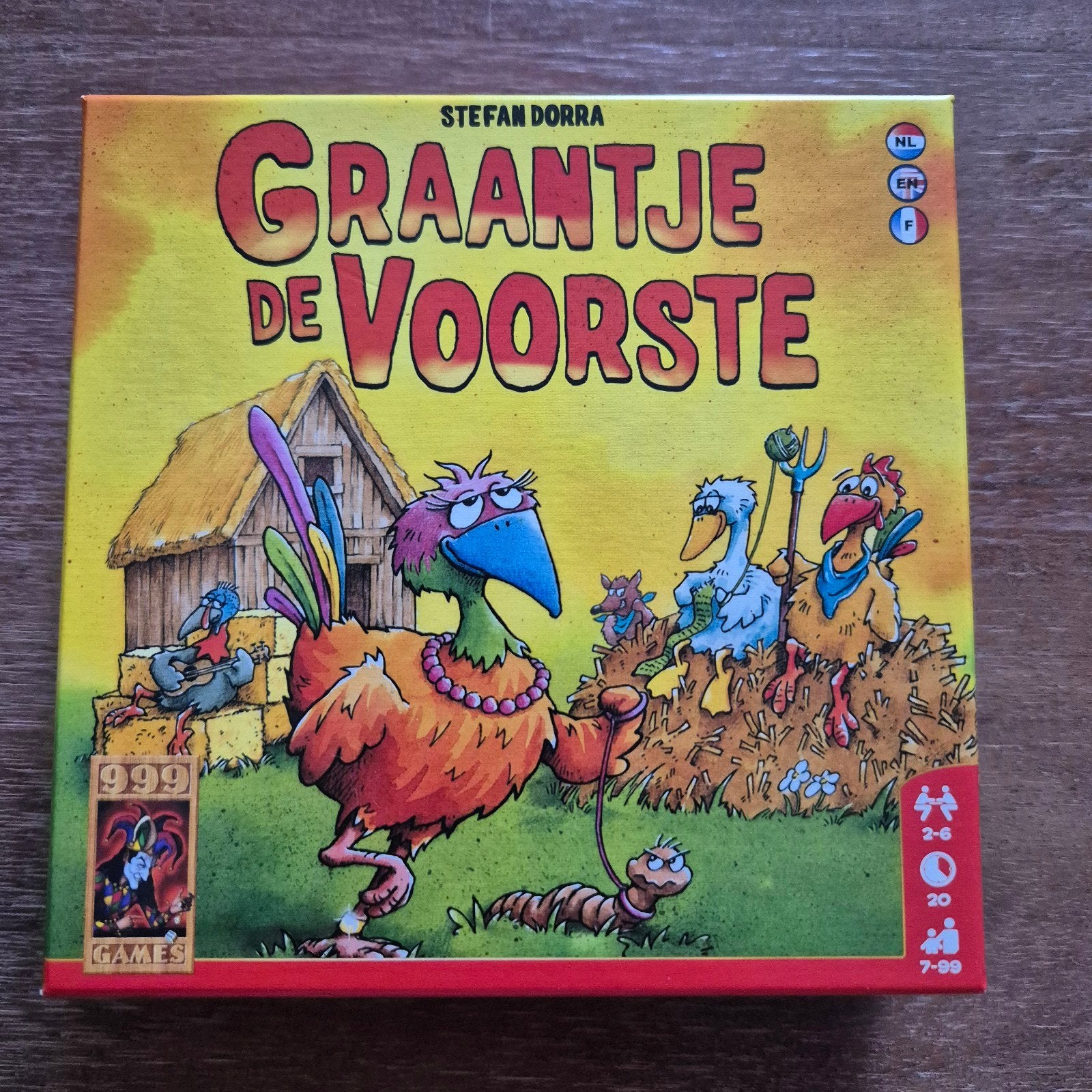 Graantje de Voorste - Stefan Dorra - 999 Games - Nieuw, Vijf spelers of meer, Ophalen of Verzenden, Nieuw, 999 Games
