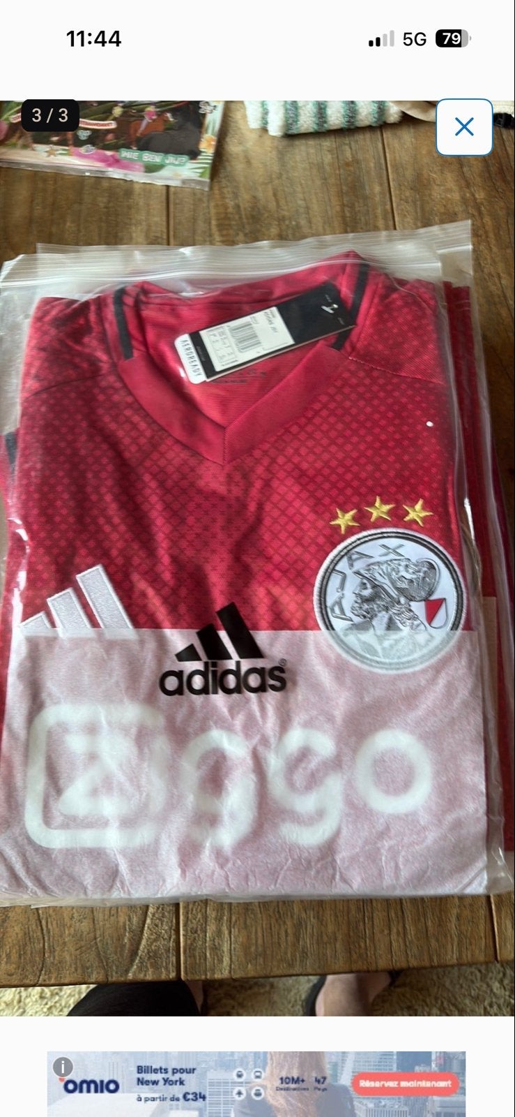 Nieuwe Ajax Thuisshirts - Maten S t/m XXL, Ophalen of Verzenden, Nieuw, Rood, Voetbal
