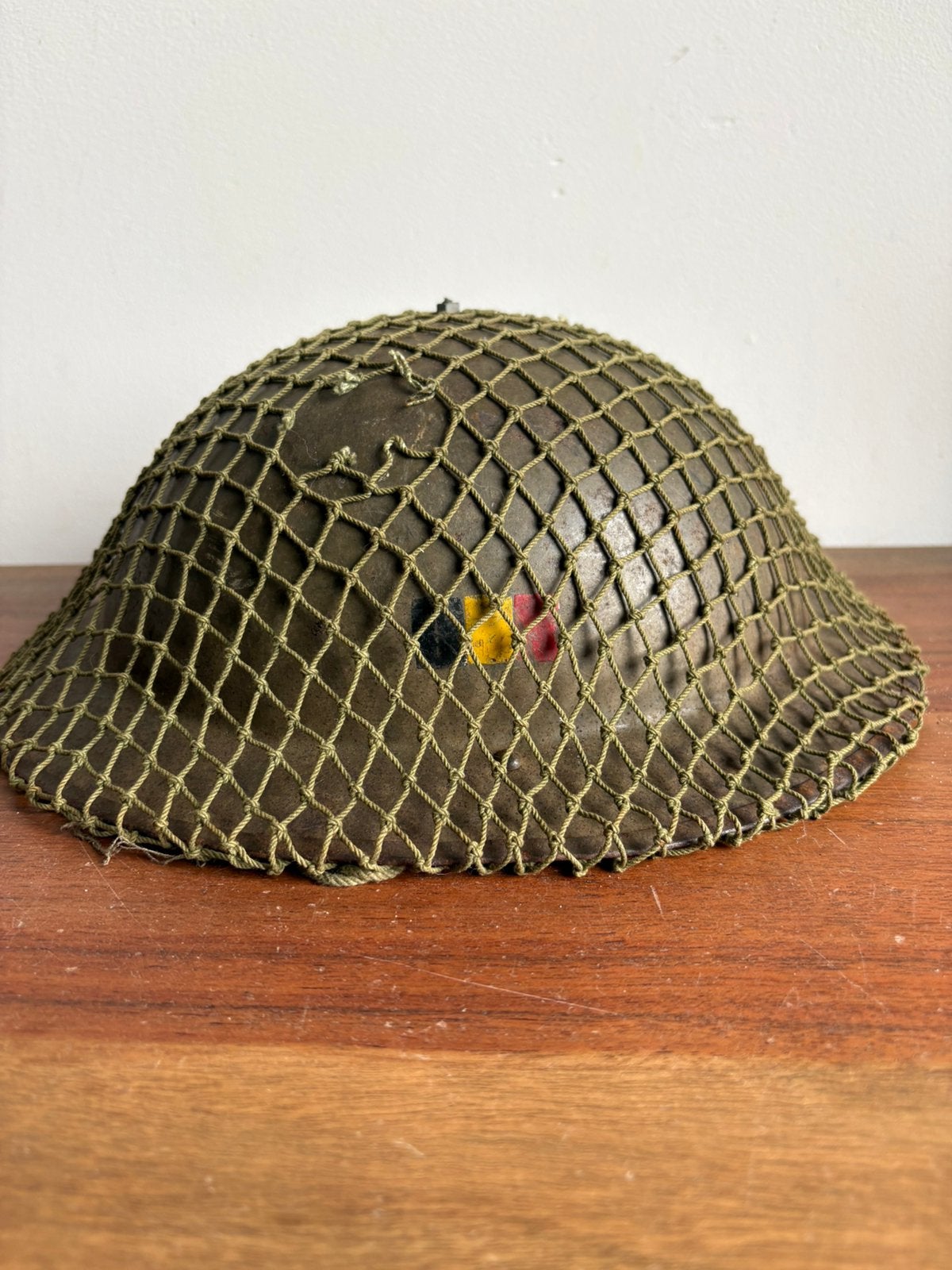 Belgische helm, Verzamelen, Militaria | Algemeen, Ophalen of Verzenden, Landmacht, Nederland, Helm of Baret