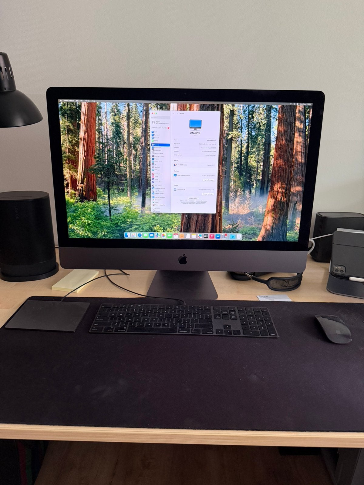 iMac Pro (2017), Computers en Software, Apple Desktops, 32 GB, SSD, Ophalen of Verzenden, Zo goed als nieuw