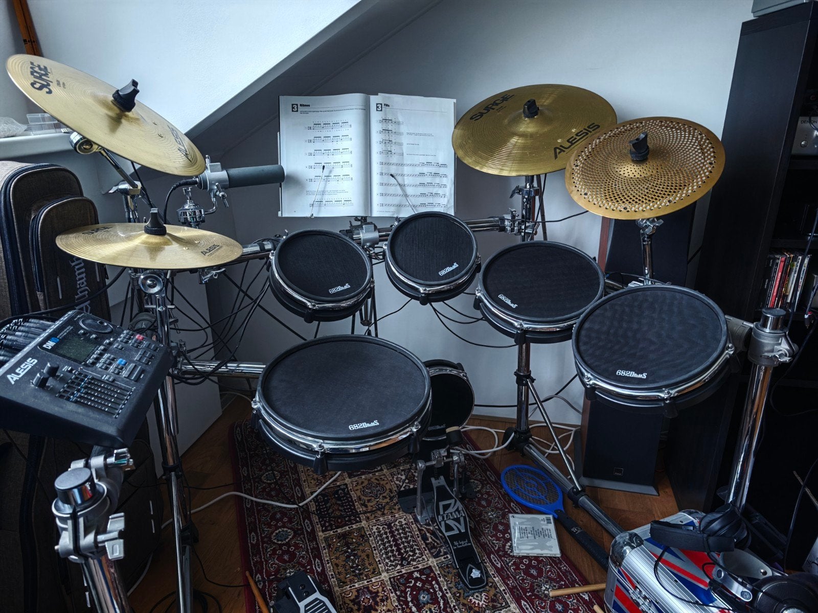 Alesis DM10 Special Edition met Alesis Surge bekkens, Ophalen