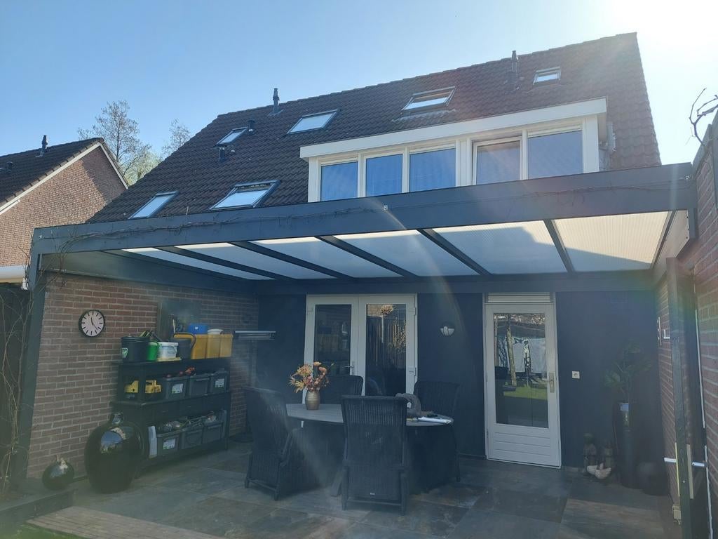 Te koop Overkapping reeds netjes gedemonteerd., Tuin en Terras, Overkappingen, Ophalen, Veranda