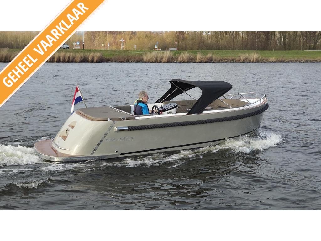 Maxima 620 Retro MC - Vaarklaar!, Watersport en Boten, Sloepen, Nieuw, Benzine, Polyester, Binnenboordmotor
