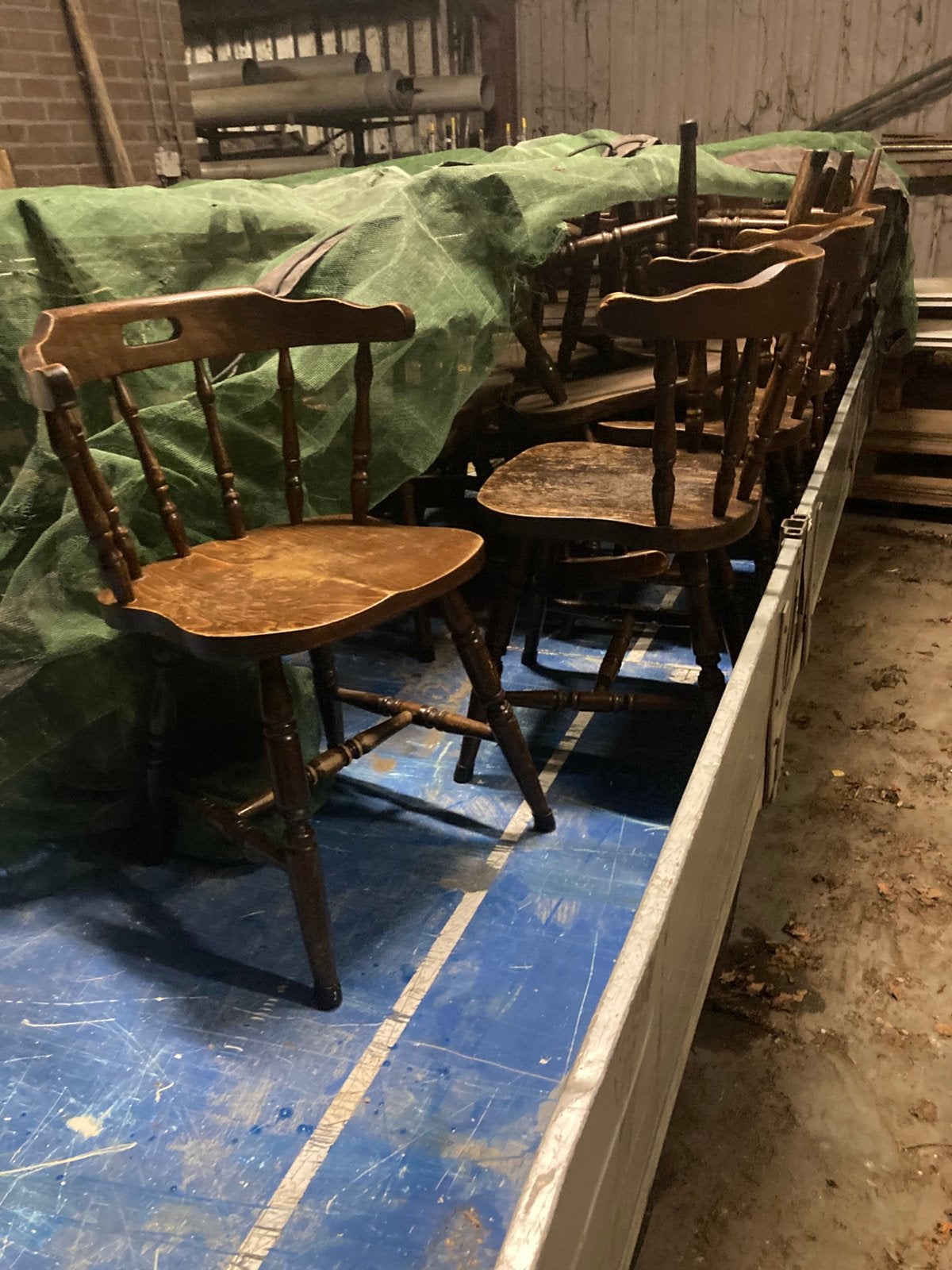 Cafestoelen, Ophalen, Gebruikt