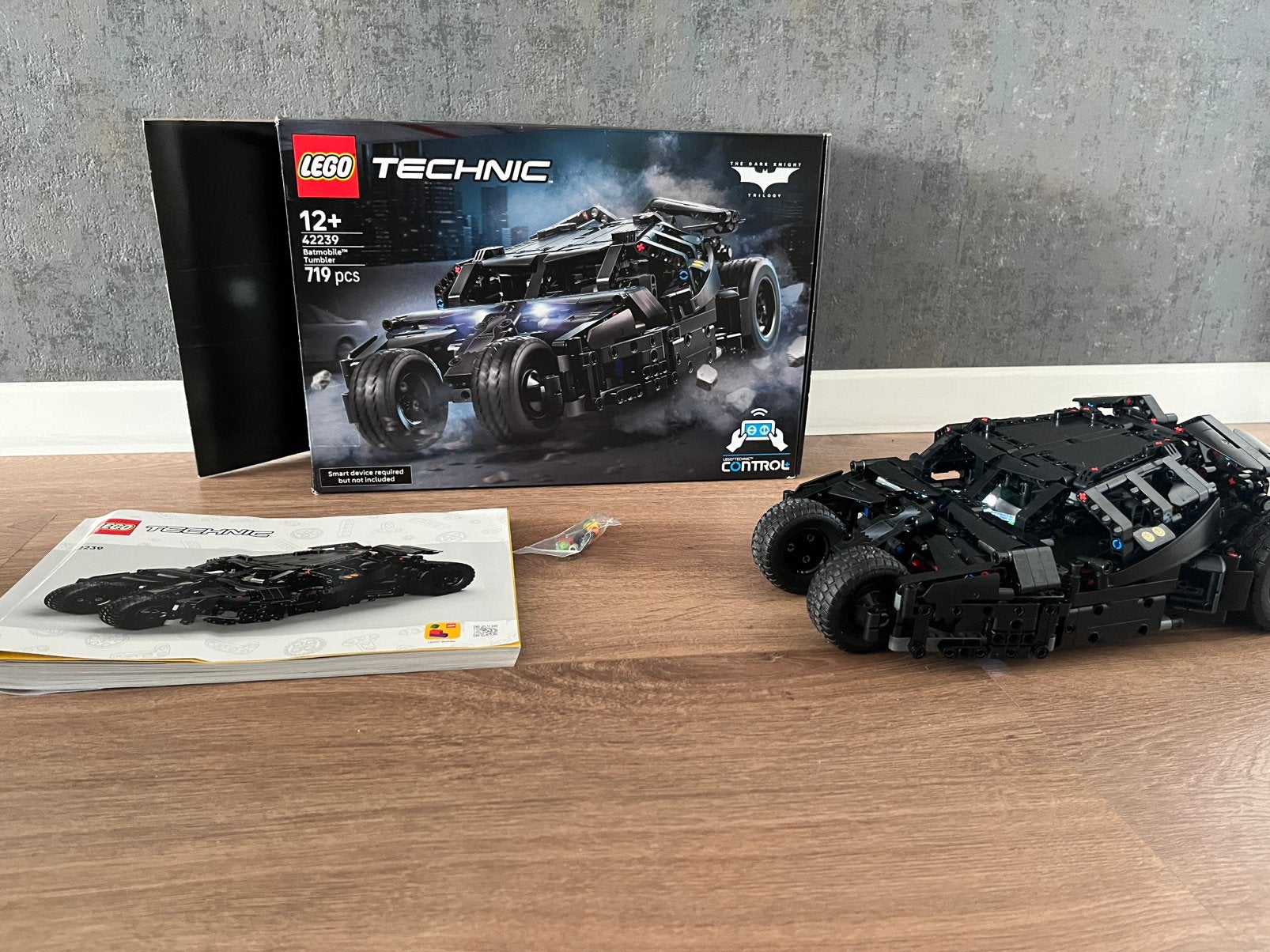 Lego 42239 Technic RC Batmobile Tumbler, Ophalen, Lego, Zo goed als nieuw, Complete set