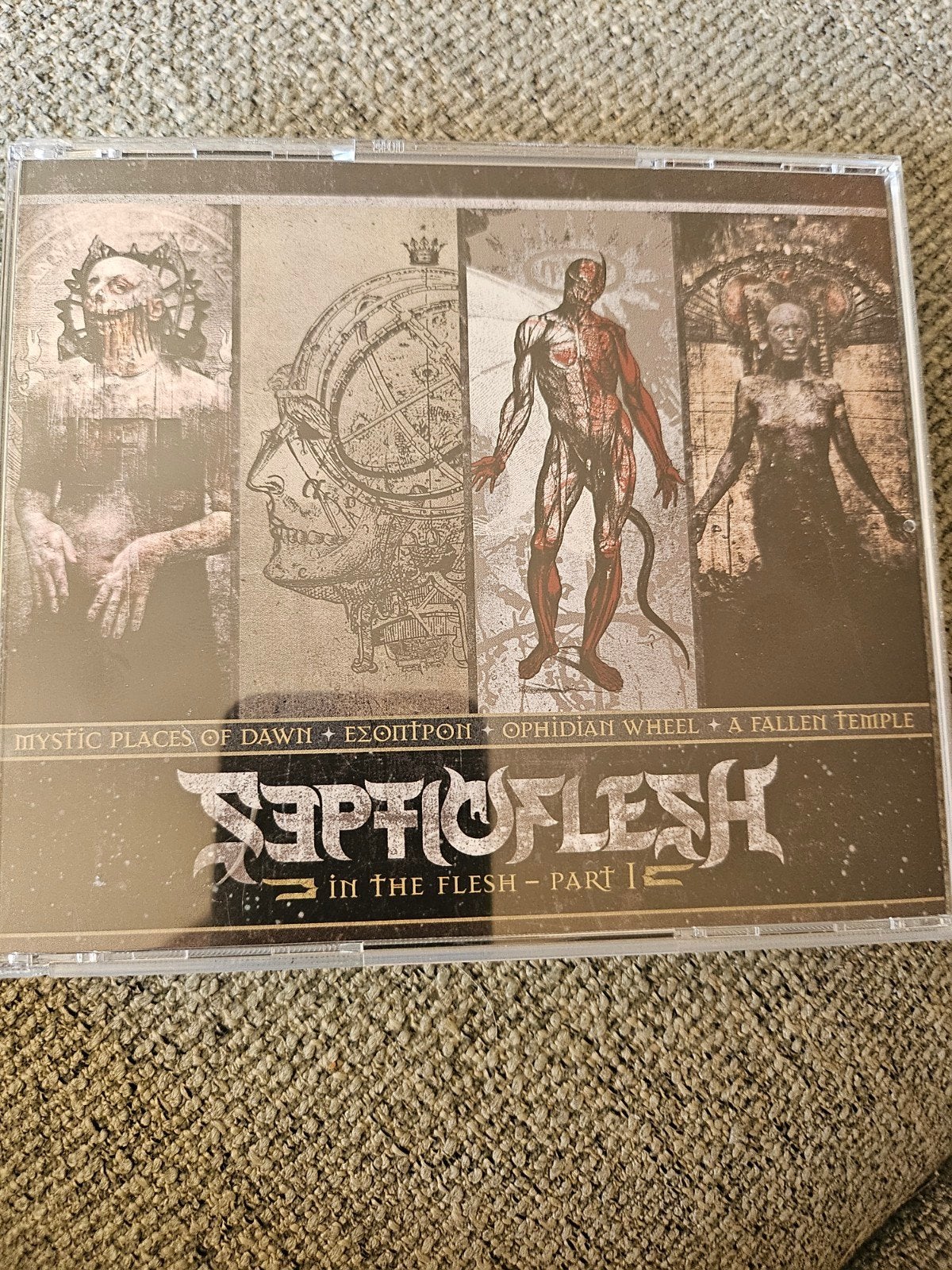 Septicflesh. bod met 4 cd's, Cd's en Dvd's, Verzenden