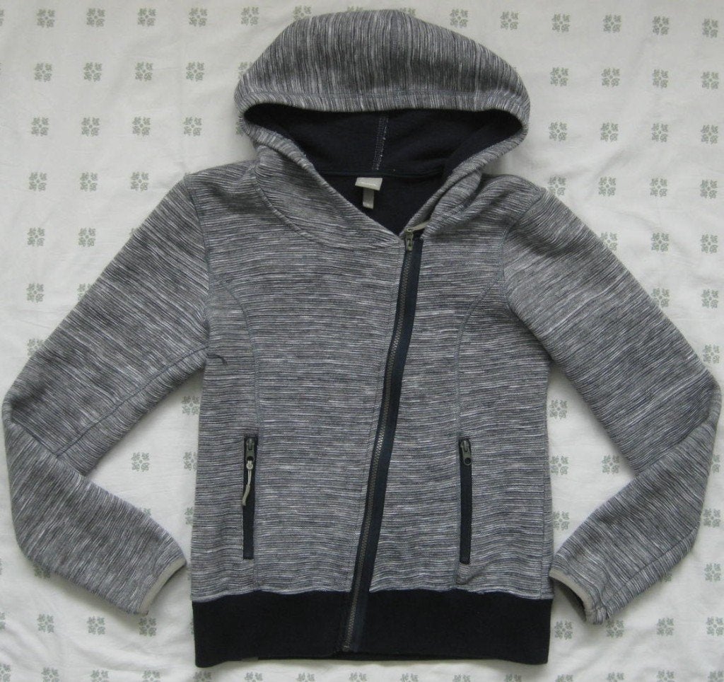 Bench warm vest blauw grijs, capuchon, met rits, maat L = 40, Maat 38/40 (M), Blauw, Bench, Ophalen of Verzenden
