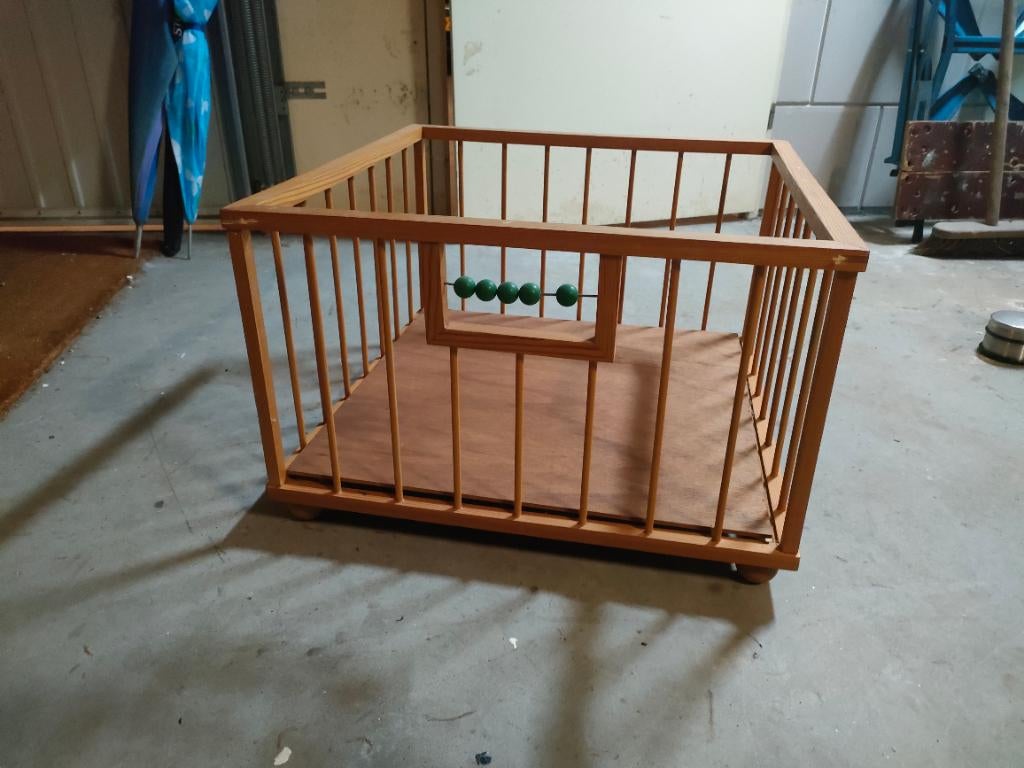 Houten speelgoed box voor knuffels & poppen, Ophalen, Overige typen