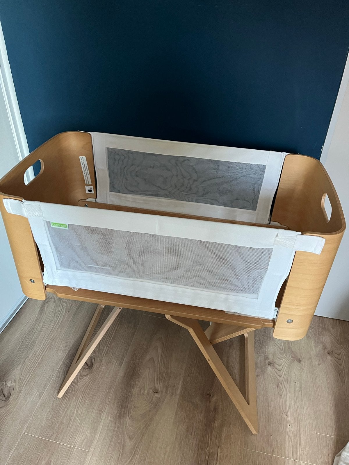 Bednest co-sleeper wieg - compleet met matras, Ophalen, Zo goed als nieuw, Wieg