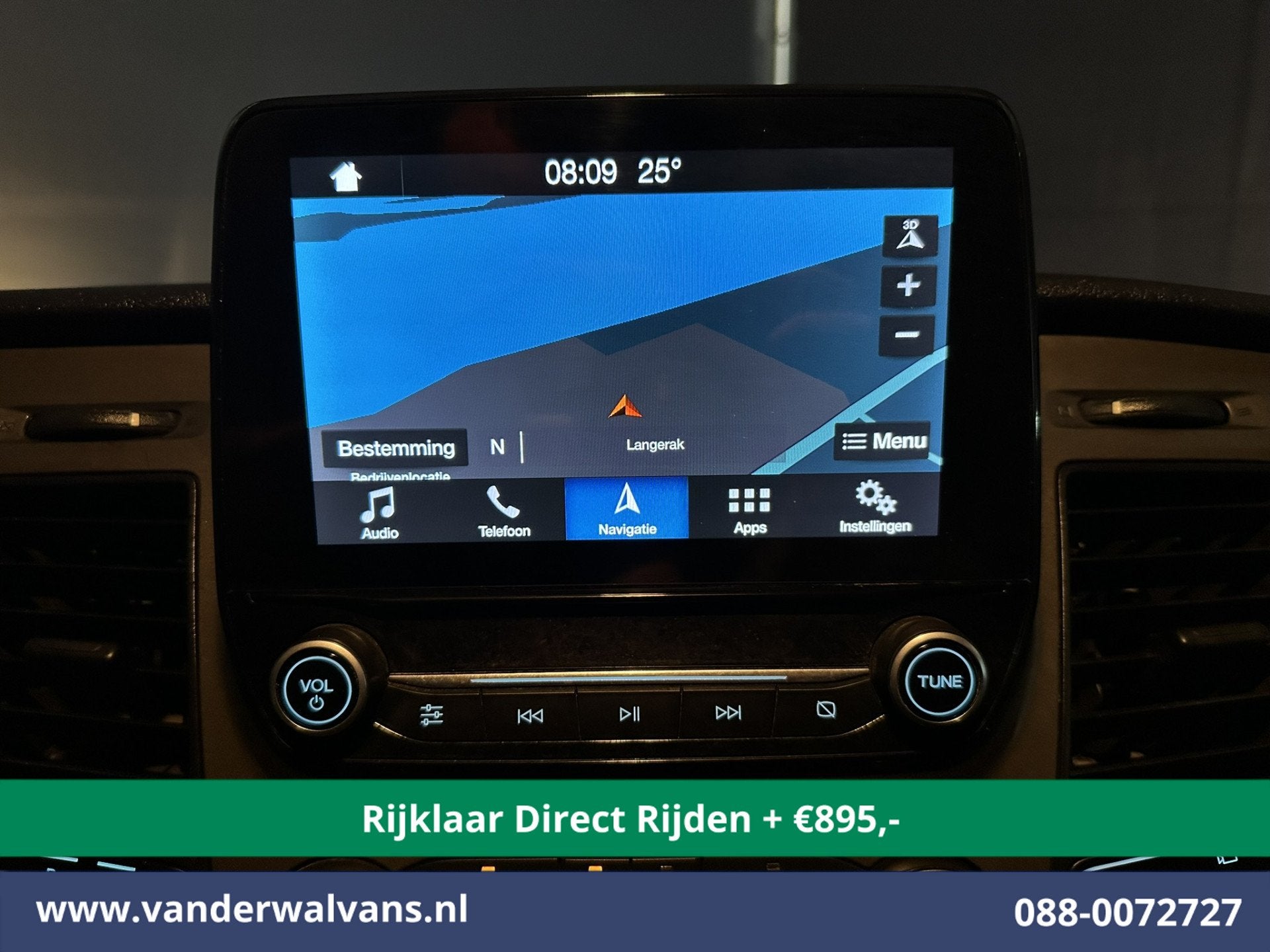 Ford Transit 2.0 TDCI L2H2 Euro6 *Nieuwe apk* Airco | Camera, Voorwielaandrijving, 4 cilinders, 2450 kg, Zwart
