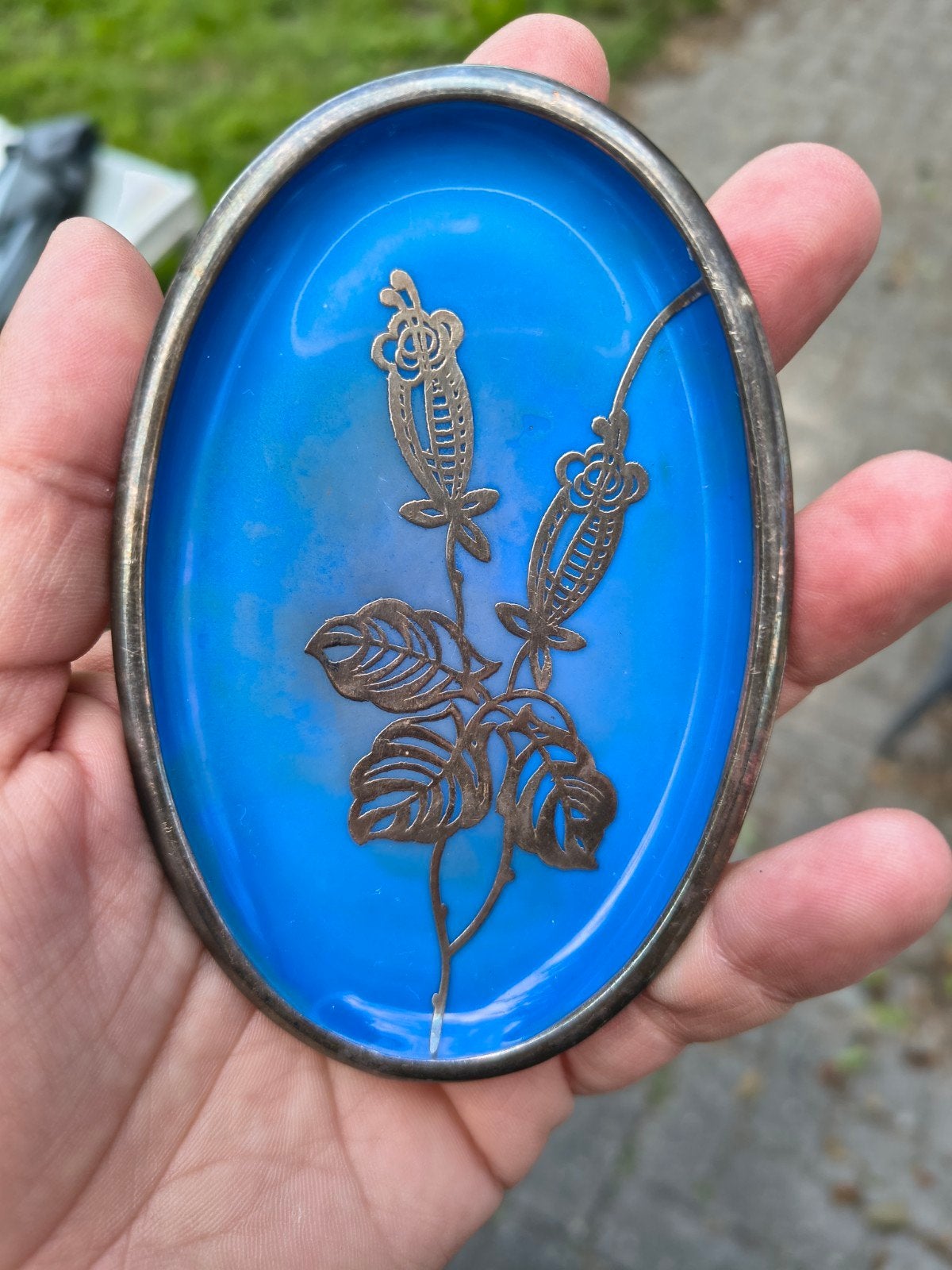 Een prachtig en gegarandeerd authentiek vintage zilverporsel, Ophalen of Verzenden