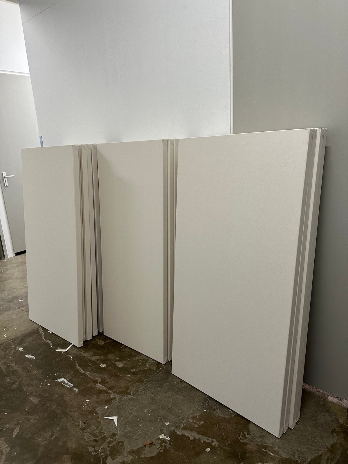 Set van Twee Linnen Claessens 166 canvasdoeken-80x120cm,3D, Ophalen of Verzenden, Nieuw